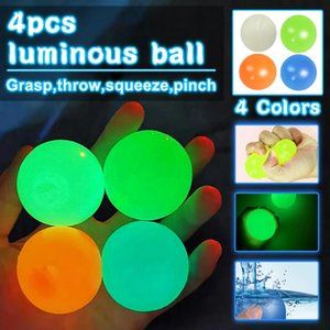 Fluorescent Sticky Wall Ball Sticky Target Ball